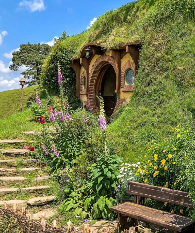 A Hobbit hole in New Zealand