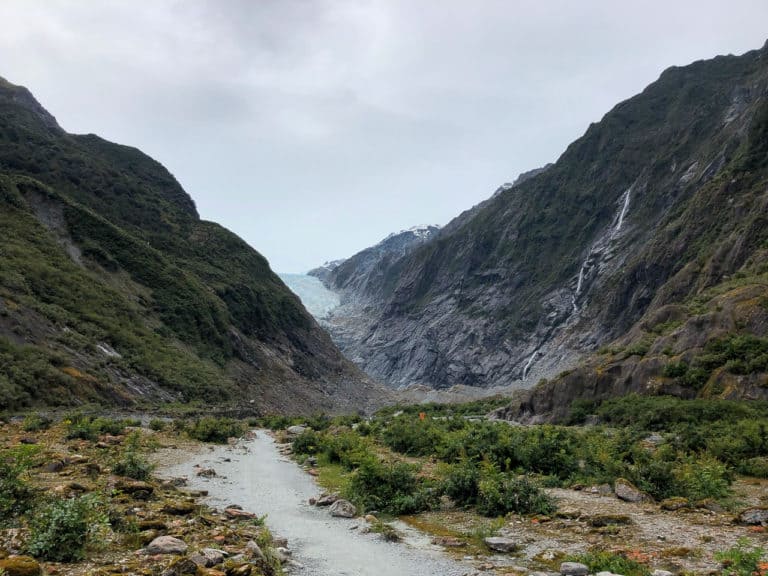 Franz Josef Glacier hike in New Zealand.