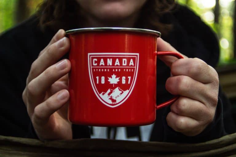 65 Best Souvenirs From Canada to Gift (Local's Guide 2024) 3 Souvenir from Canada - mug with Canada on the front