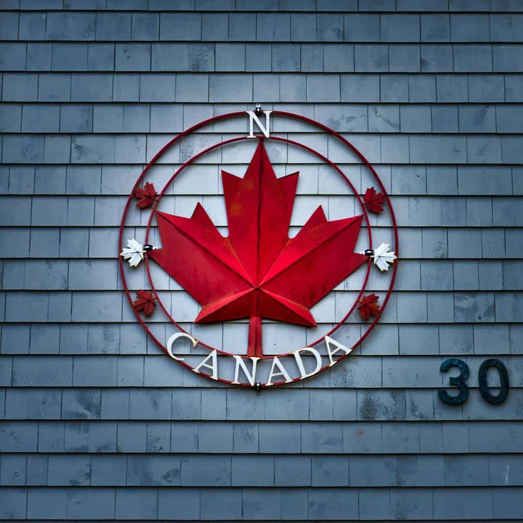 202 Fun Facts About Canada You've Never Heard 2 Maple Leaf compass with Canada written on it
