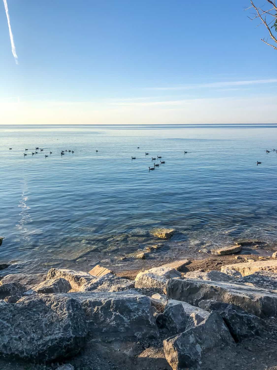 Scarborough Bluffs Trail: Hiking to the Best Lookout 6 Lake Ontario at sunrise at the Scarborough Bluffs, Toronto