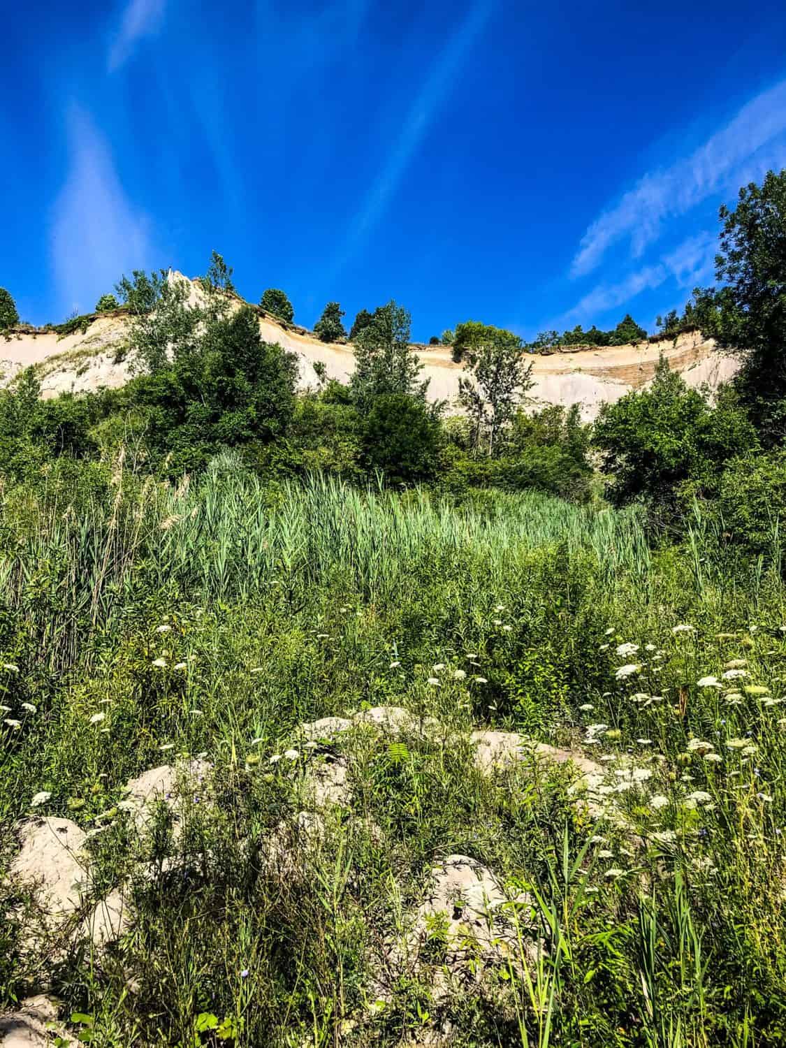 Scarborough Bluffs Trail: Hiking to the Best Lookout 11 Scarborough Bluffs hiking trail to Cathedral Bluffs lookout