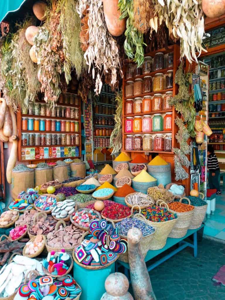 15 Best Things to Do in Marrakech 12 Marrakech things to do - spices at a souk