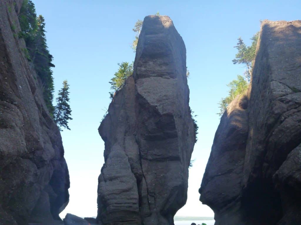 Visit the Highest Tides in the World at Hopewell Rocks, NB 3 Low tide at Hopewell Rocks