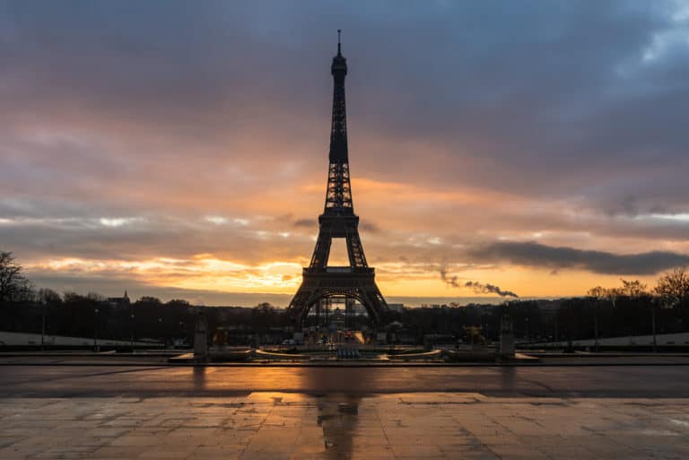 23 Pros and Cons of Living in France in 2024 8 Sunrise over the Eiffel tower in France