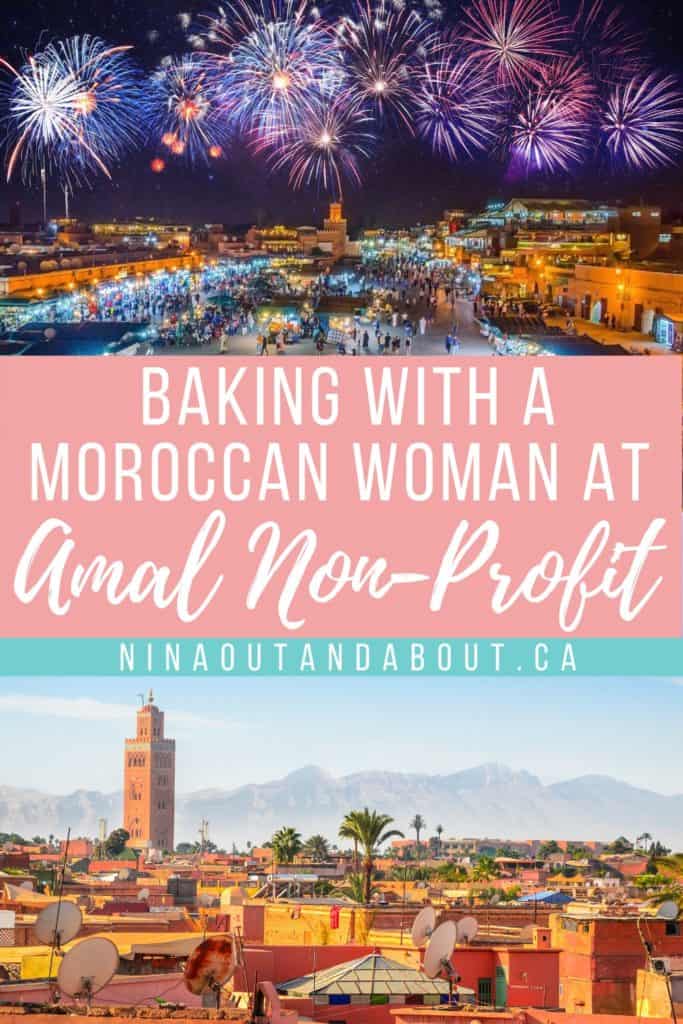 Baking with Moroccan Women at Amal Non-Profit in Marrakech 12 Morocco travel | Morocco photography | Moroccan food | Moroccan Cooking | Morocoo travel destinations | Morocco travel tips | Morocco travel guide | Morocco travel photography | Morocco things to do in | things to do in Morocco | Morroco bucket list | Morocco travel aesthetic