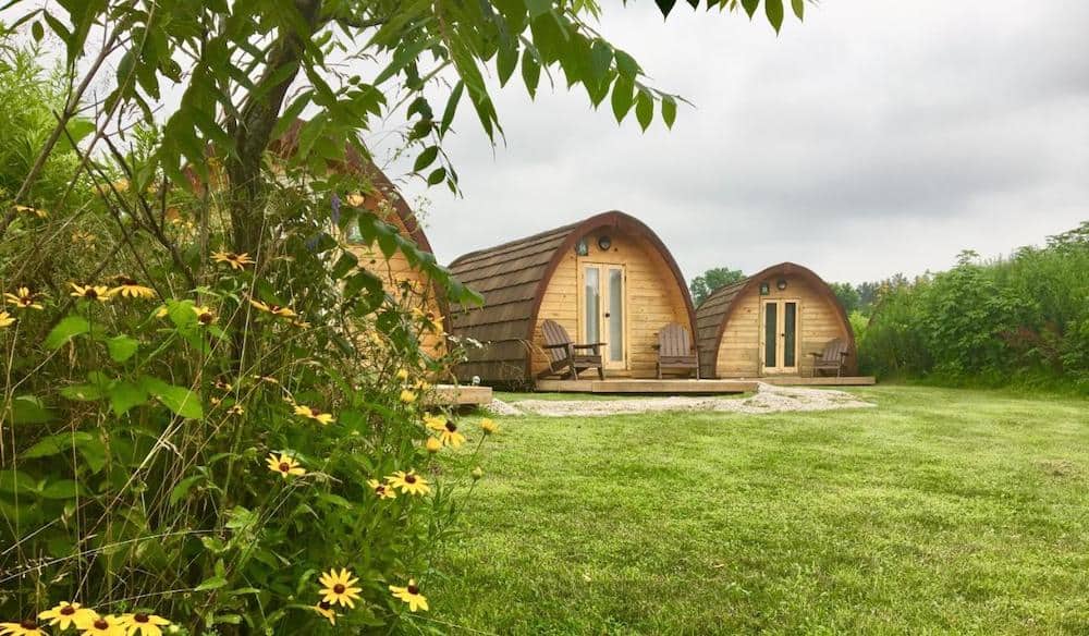 20 Cozy Cabins in Ontario for an Autumn Weekend Getaway 10 unique cabins with rounded structures in Ontario