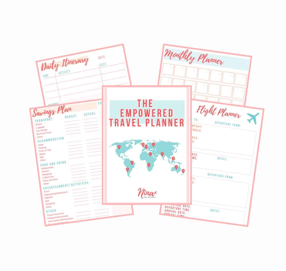 65+ Unique Travel Gifts for Her 2023: Useful Gifts She'll Love 2 empowered travel planner spread