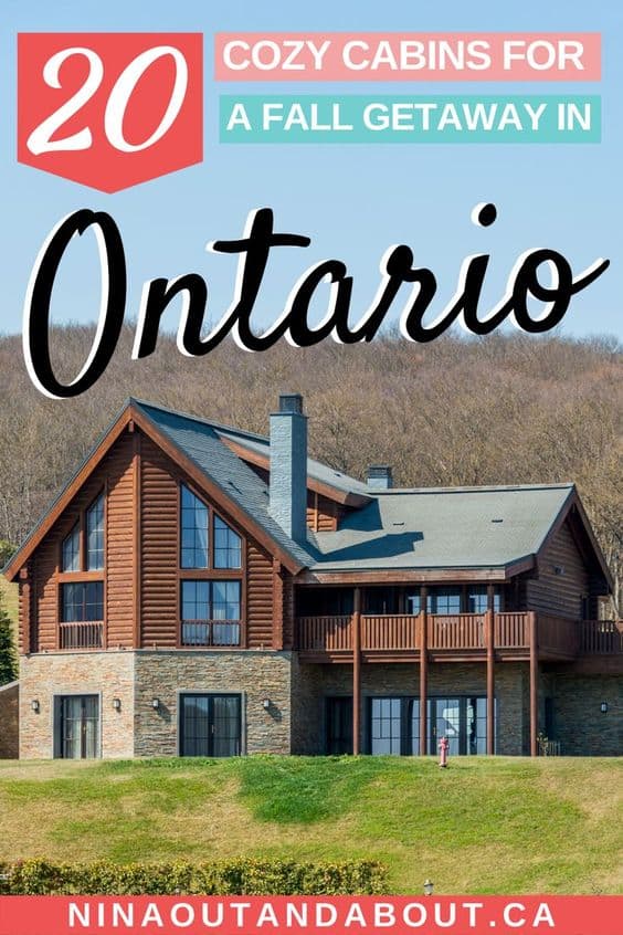 20 Cozy Cabins in Ontario for an Autumn Weekend Getaway 22 cozy cabins in Ontario Canada | Canada Travel Guide | Canada Travel Tips | Ontario travel guide | Ontario travel tips | Ontario travel photography | Ontario Canada photography | Ontaio Canada road trip | Ontario Canada Travel Tips | Ontraio Canada Travel Guide | Ontario beaches | Ontario provencial parks | where to stay in Ontario | log cabins in Ontario | best places to stay in Ontario | fall getaways in Ontario Canada | fall getaways in Canada | places to stay in Ontario #Ontario #Canada