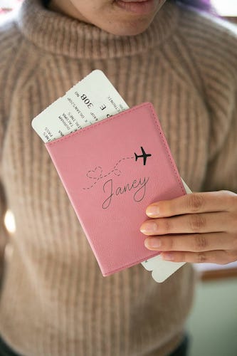 65+ Unique Travel Gifts for Her 2023: Useful Gifts She'll Love 24 passport cover pink