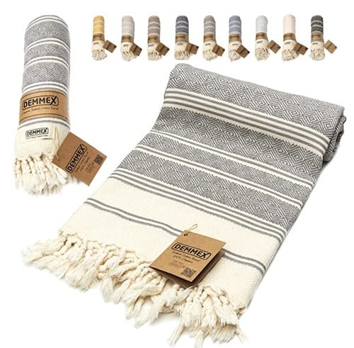 65+ Unique Travel Gifts for Her 2023: Useful Gifts She'll Love 30 turkish towel