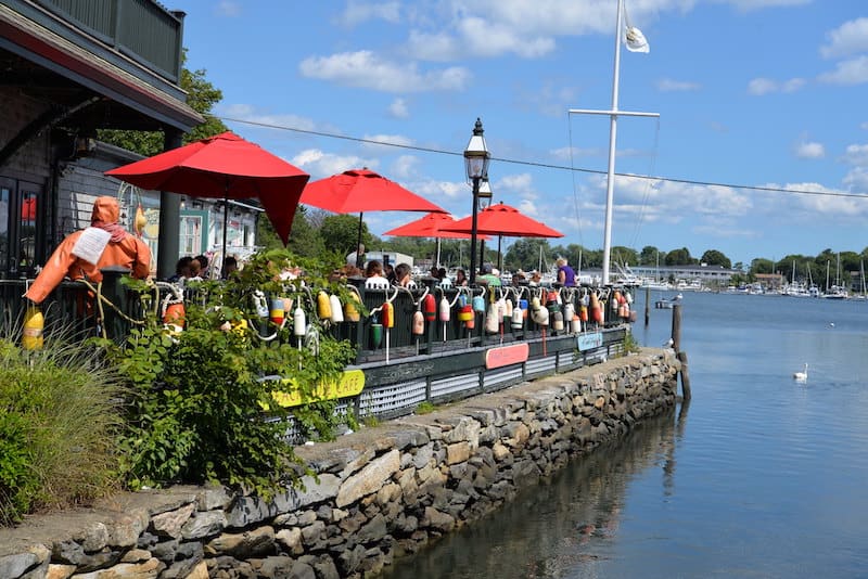20 Most Beautiful States in the USA in 2024 18 Rhode Island busy seaside restaurant