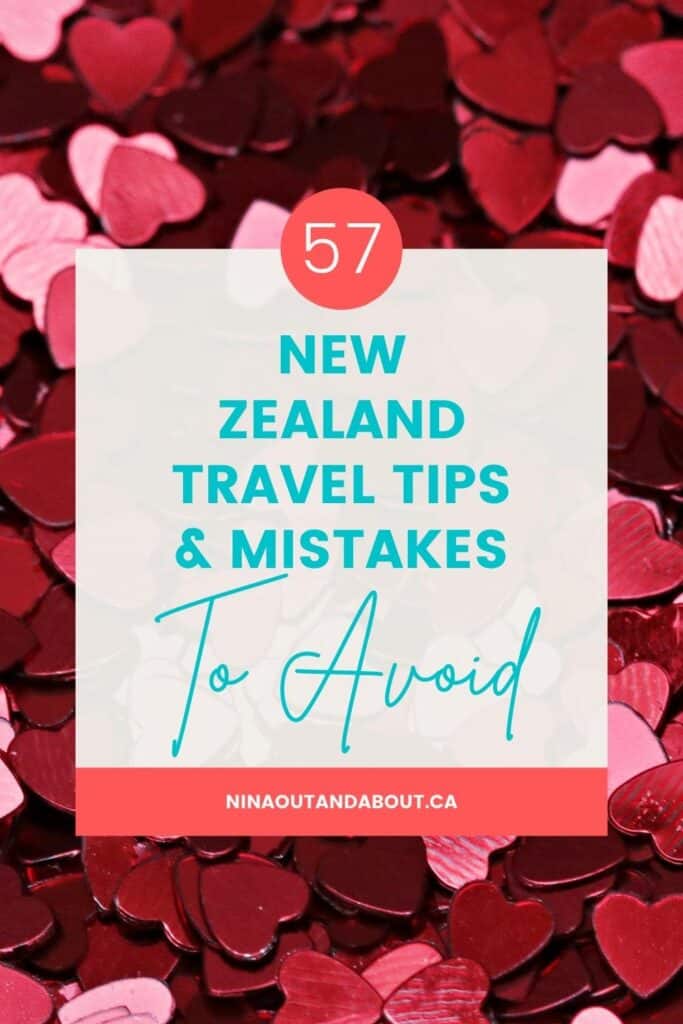 57 New Zealand Travel Tips (2024 Local's Guide) 13 new zealand tips pin