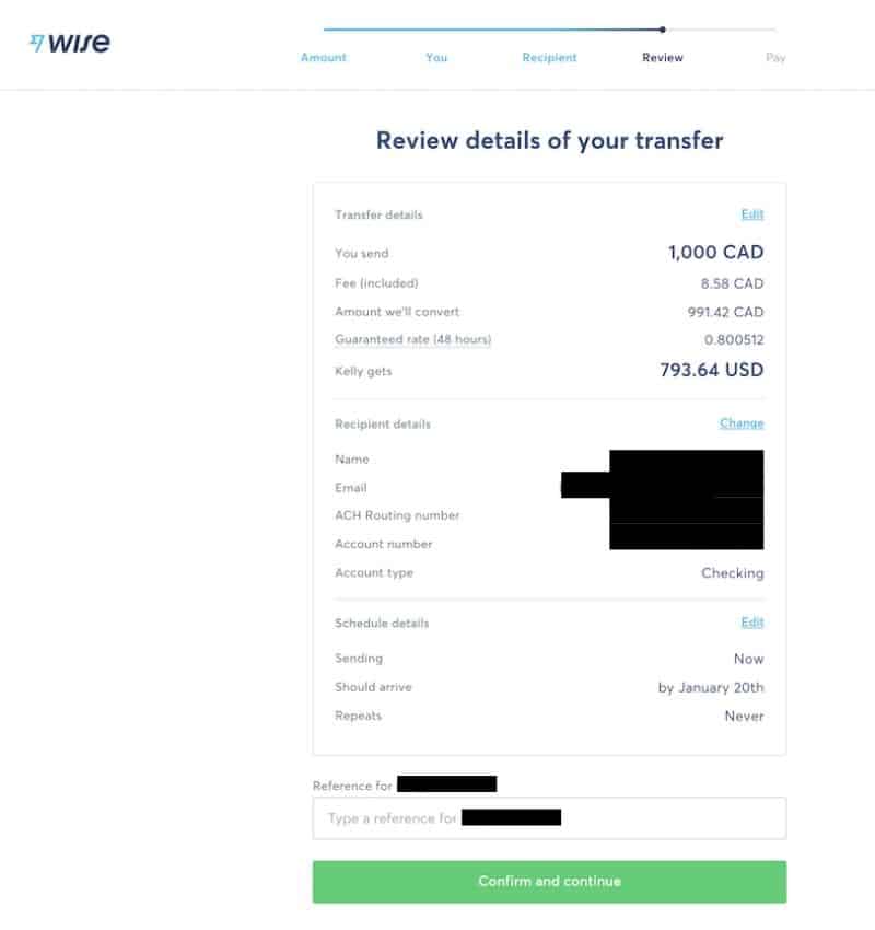 How to Send Money Internationally with Wise.com: TransferWise Review for Travellers 11 review transferwise transfer