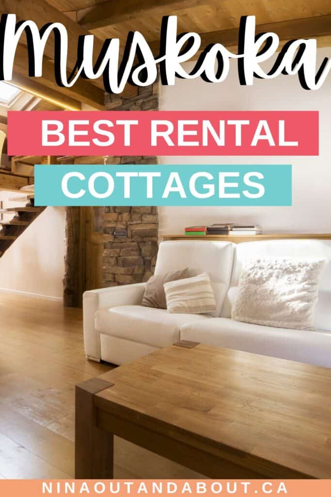 20 Top Airbnb Cottages in Muskoka for an Epic Getaway 66 muskoka airbnb pin 2