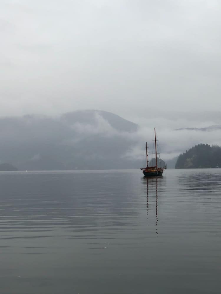 37 Best Day Trips From Vancouver, Canada 2024 24 deep cove bc ship fog