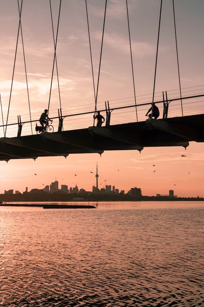 Is Toronto a Province? A Local Weighs In! 2 sunset orange toronto bridge humbr