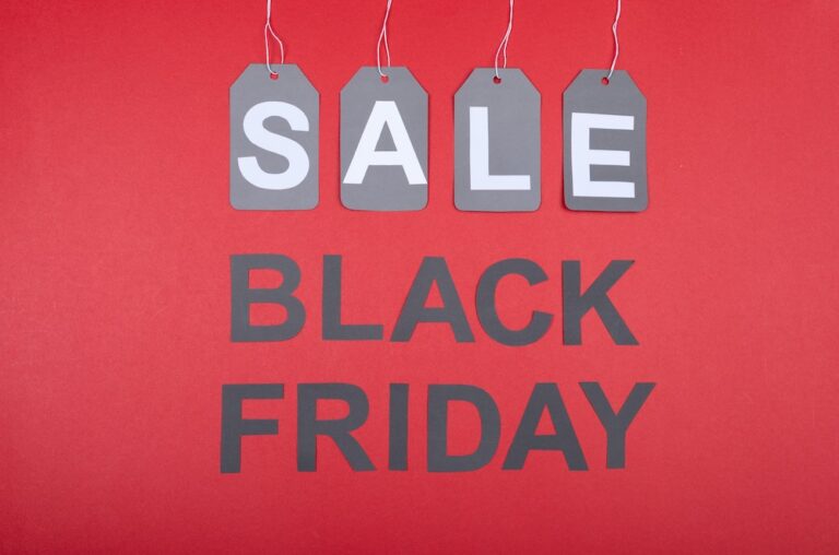 Best Black Friday Deals for Travelers and Expats 2022 23 Black Friday "Sale" sign on a red background