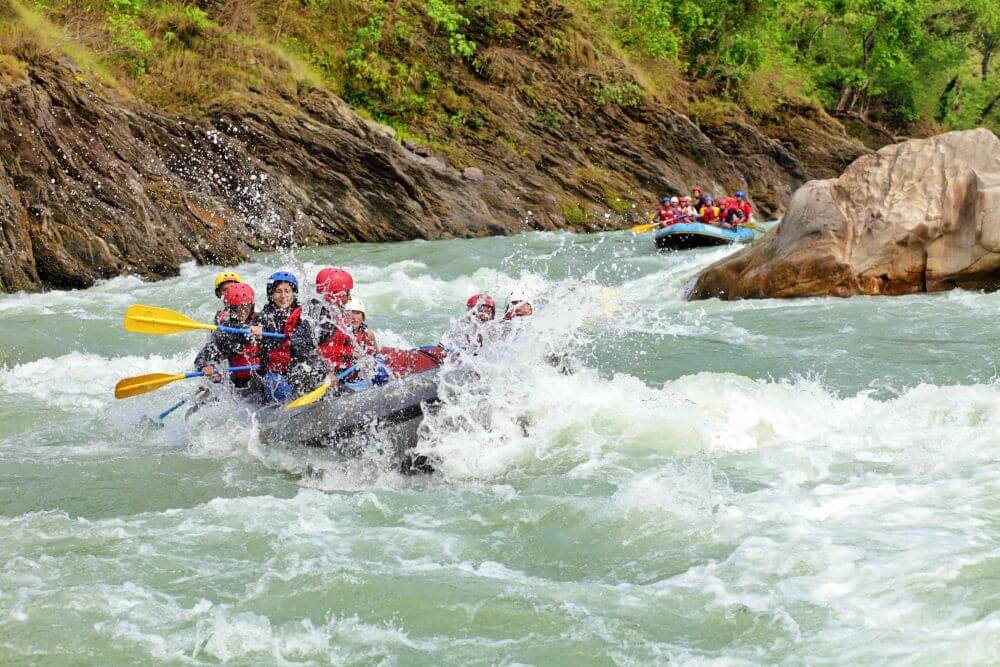7 Best Banff White Water Rafting Tours 2024 3 white water rafting trishuli river nepal