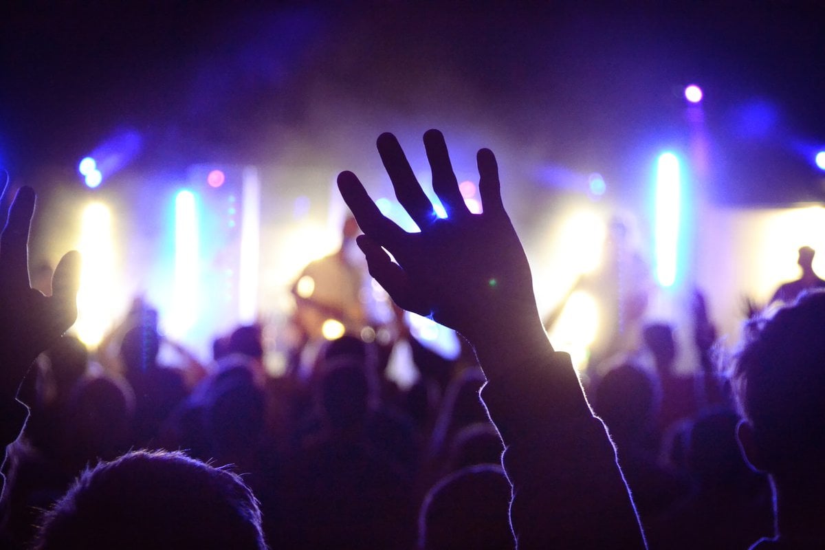 27 Pros and Cons of Living in Tennessee in 2024 12 A person raising his hands, jamming to the music and being one with a crowd. One good thing about living in Tennessee is its fun festivals and fairs.