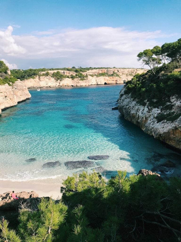 27 Pros and Cons of Living in Spain in 2024 2 body of water near trees in Spain with the beach and emerald water