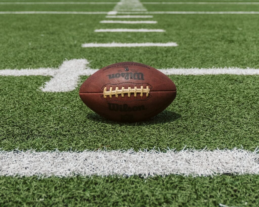 27 Pros and Cons of Living in Tennessee in 2024 5 A brown and black Wilson American Football placed on a green grassy field. The state Tennessee has many sports enthusiasts which you will love if you're a sports fan.