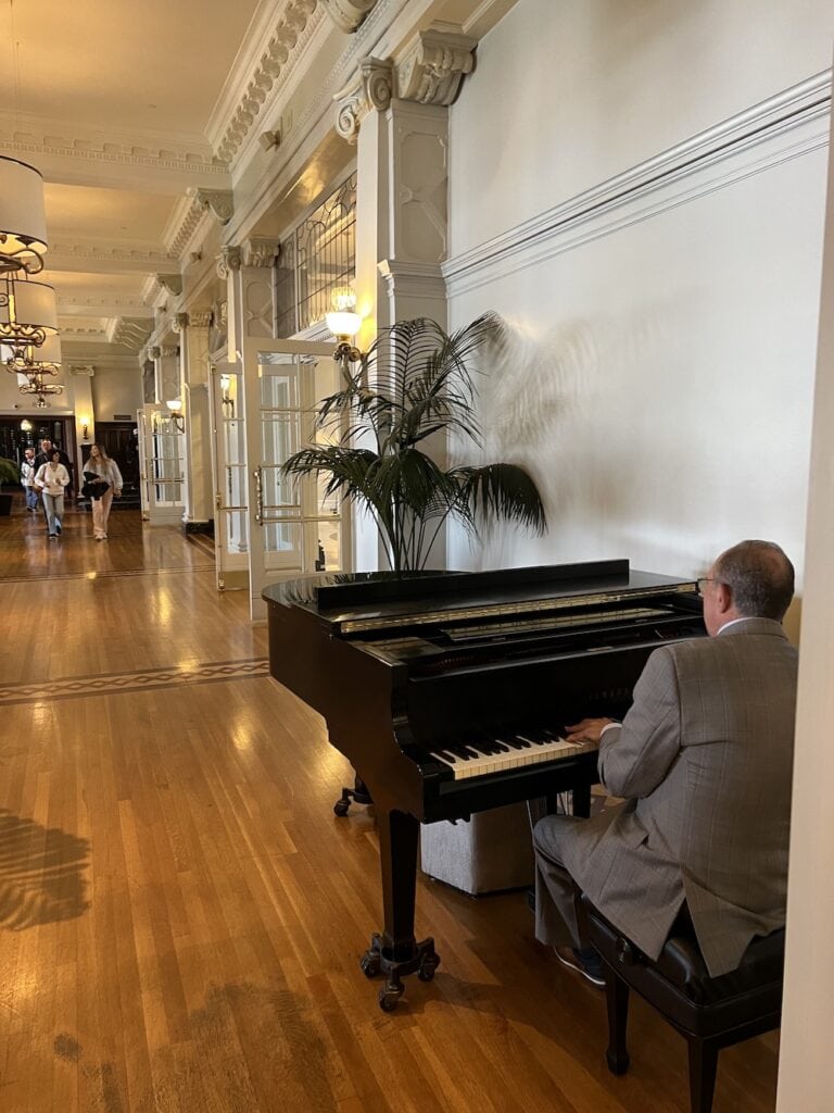 High Tea at the Fairmont Empress Hotel in Victoria BC 7 fairmont empress hotel piano man tea room