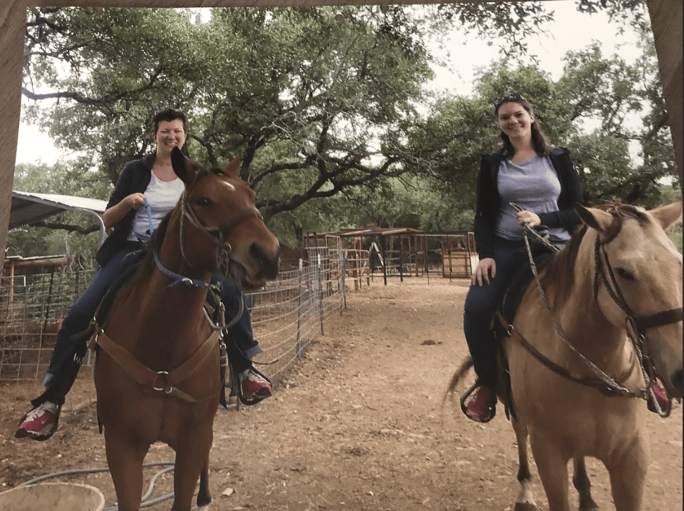 20 Reasons Not to Live in the US (2024) 3 Two women riding horses.