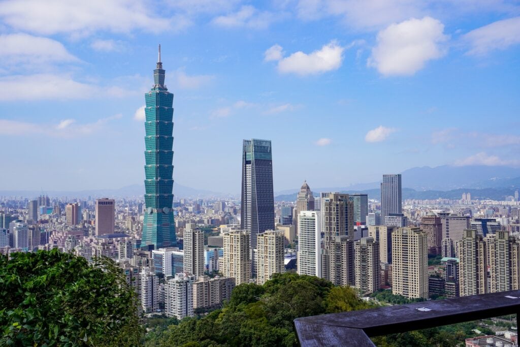 14 Top Freelance Visa Countries To Live And Work In 2024 13 A view of the Taipei 101 tower and other tall buildings at Taiwan.