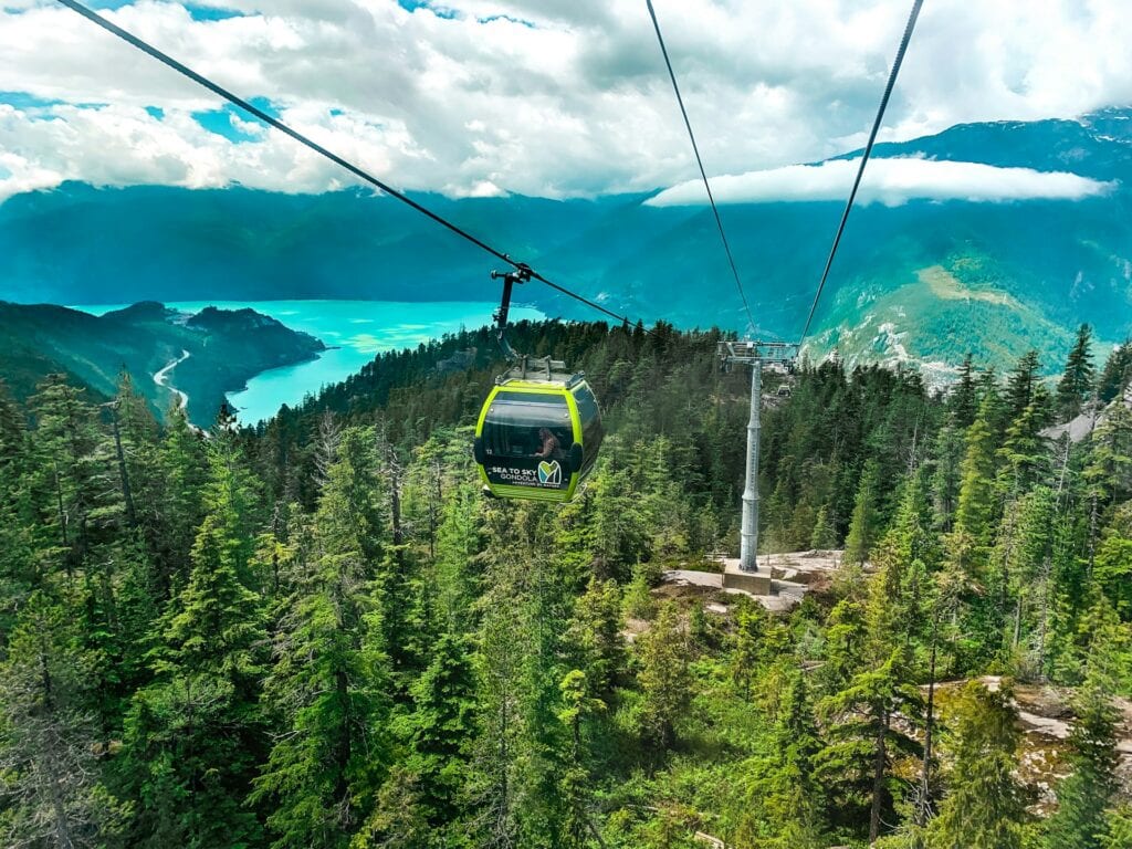 15 Best Places to Retire in Canada (From a Local Canadian!) 3 A gondola ride up in the mountains in Squamish.