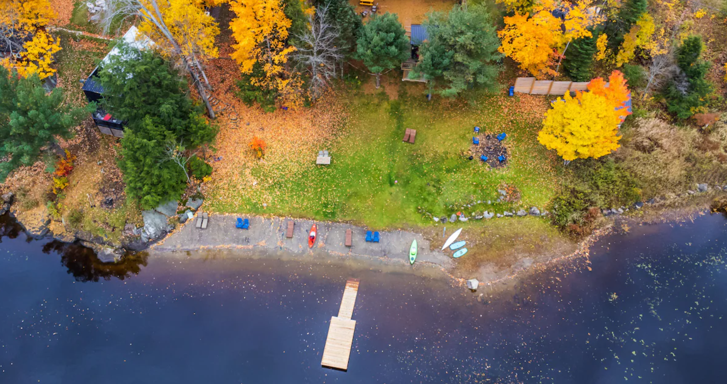 20 Top Airbnb Cottages in Muskoka for an Epic Getaway 25 Muskoka Lake Cottages Aerial View